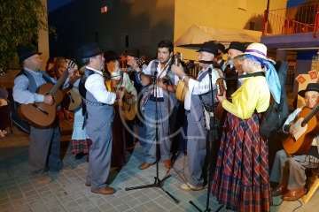 Romería popular en El Caracol (Foto Francisco Javier Santana)